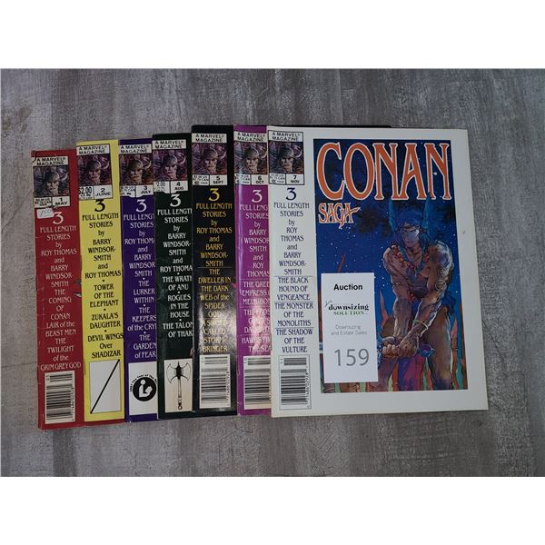 Marvel Comics Conan Saga 1987 Cat A