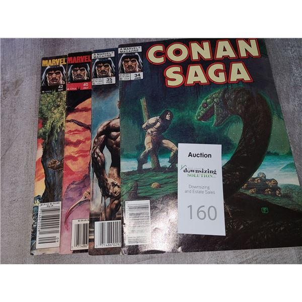 Marvel Comics Conan Saga 1990 Cat A