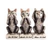 NO EVIL KITTIES SP W/ TOOTHPICK HOLDER