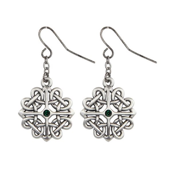 CELTIC FLOWER EARRINGS