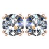 Image 1 : Certified 2.00 Ctw Diamond 14K Rose Gold Stud Earring M