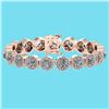 Certified 6.17 Ctw SI1/I2 Diamond Ladies Fashion 18K Ro