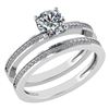 Certified 0.73 Ctw Diamond 14k White Gold Ring (VS/SI1)