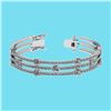 Certified 6.52 Ctw SI2/I1 Diamond 14K White Gold Bracel