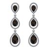 Image 1 : Certified 7.31 Ctw Smoky Quartz And Diamond VS/SI1 Dang