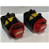 Image 2 : (2) - Fanuc A06B-0235-B605 AC Servo Motors