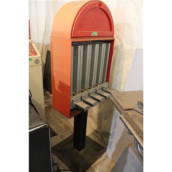 Dispenser Dome Style Top 59" Tall