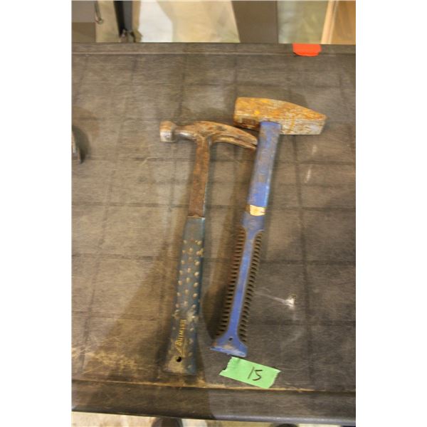 Cross Pein Hammer and Framing Hammer