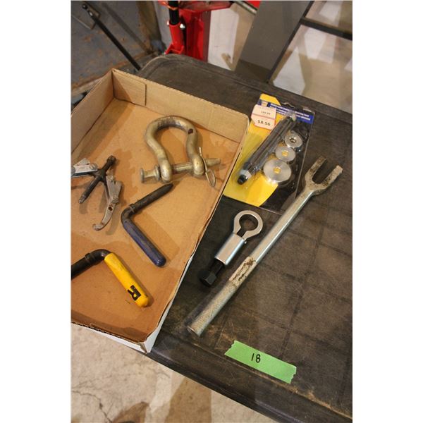 Puller, Clevis Motorcycle Swing Arm Bearing Tool