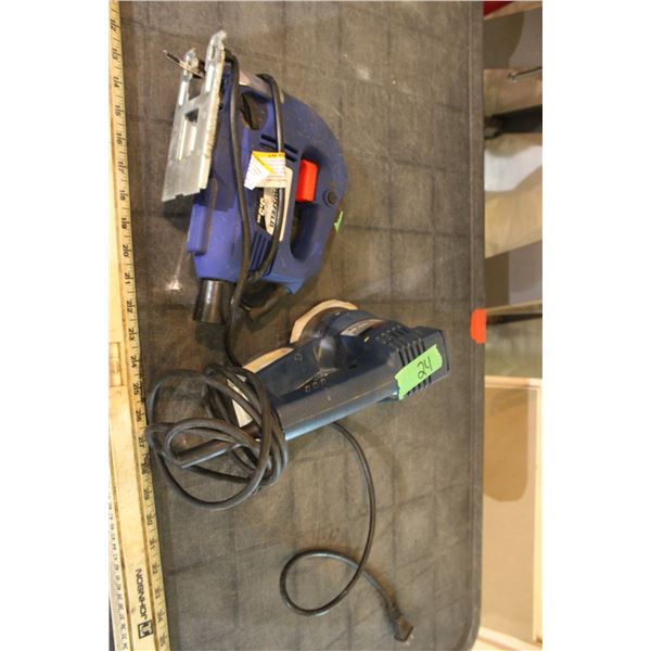 Campbell Hausfeld Jigsaw and Ryobi Random Orbit Sander