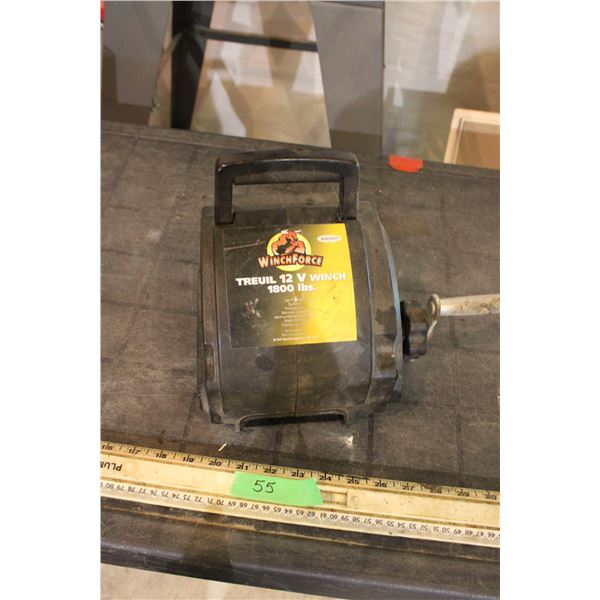 Wind Force 12 Volt 1800 lb Winch