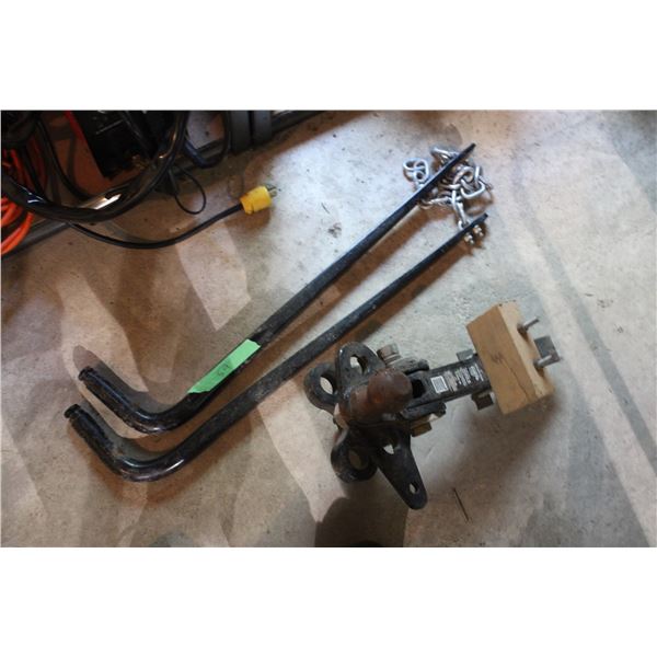 2" Hitch Bar with Sway Bars
