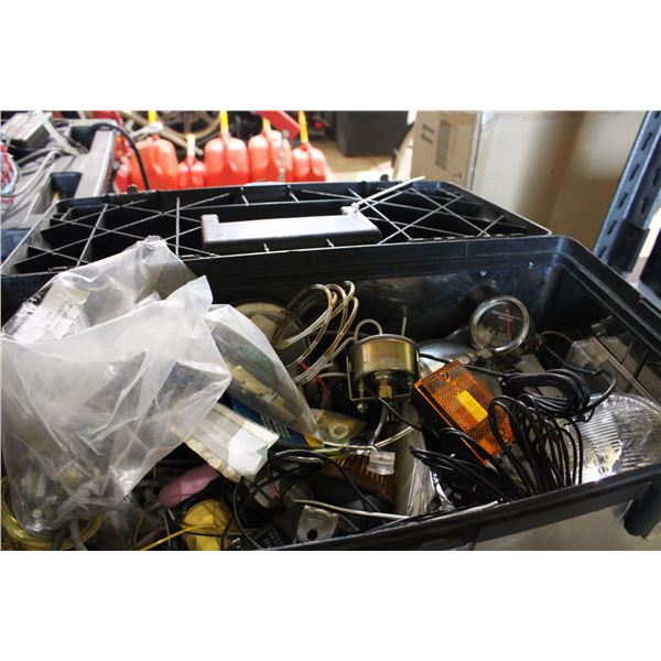 Tool Box with Light, Wiring and Misc