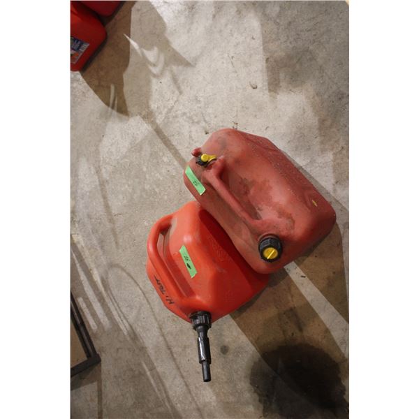 2 Gas Cans