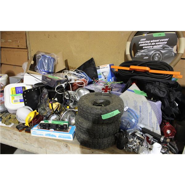 Filters, Light Bulbs, Power Unit Plus Misc Big Lot