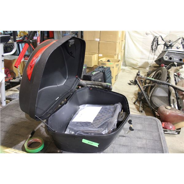 Storage Container for Motor Bike with Keys