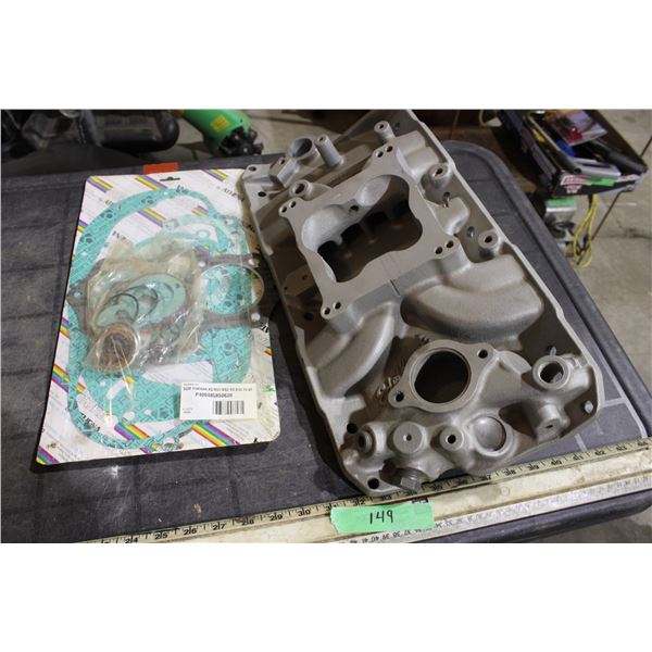 Edel Brock Intake Manifold #3225 Plus Gaskets