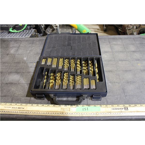 Mastercraft Drill Bit Set With Case