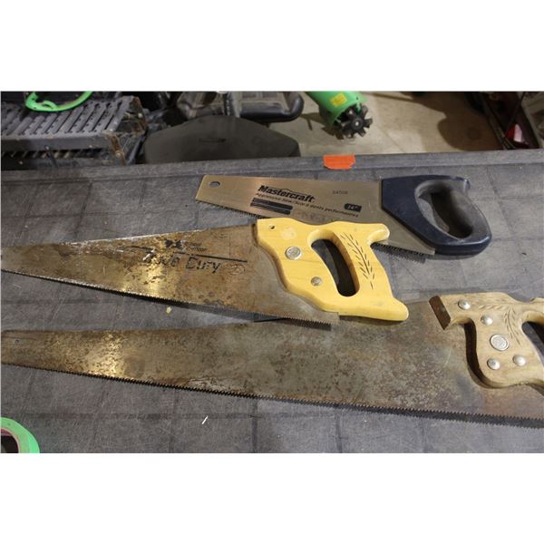 (3) Hand Saws