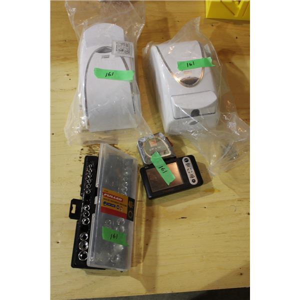 GPS, Soap Dispensers, Plus Sockets