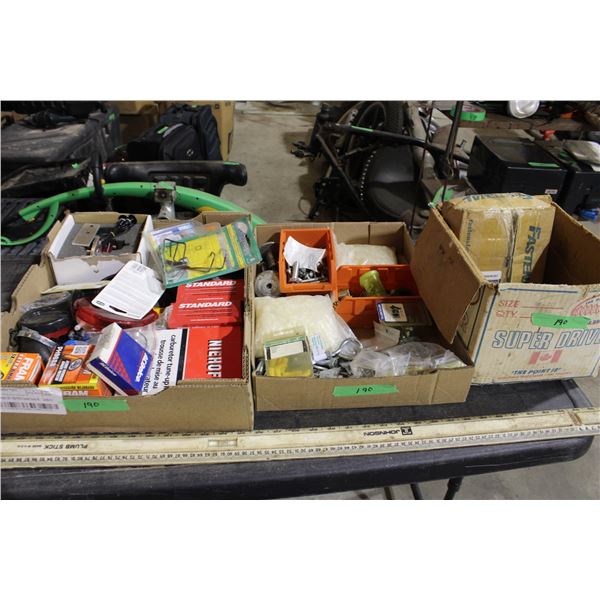 Auto Related Items, Drywall Screws Plus Misc