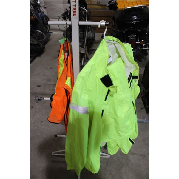 Rain Jacket XXL, Safety Jacket