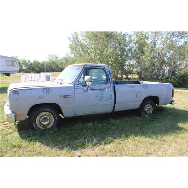 Dodge Ram 150 Truck for Parts 67917 km 4 Speed Manual