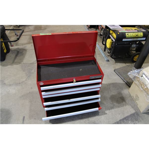 Craftsman Tool Box 6 Drawer With Key