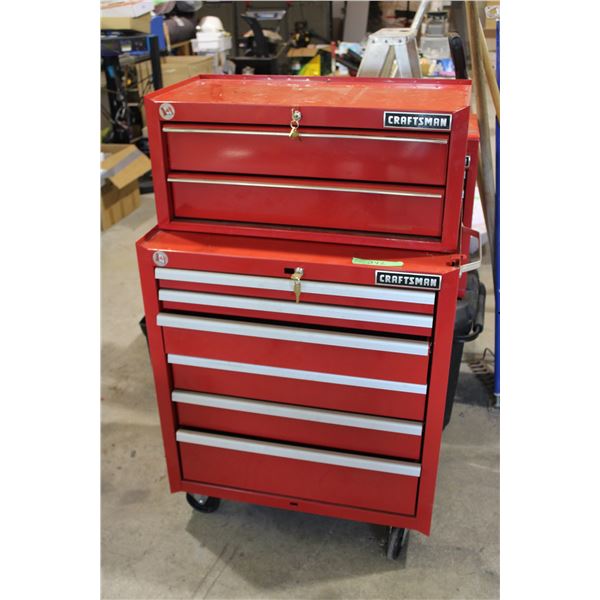 Craftsman 2 Pieces Metal Tool Box