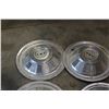 Image 3 : Set of 4 Vintage Hubcaps