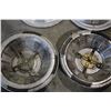 Image 5 : Set of 4 Vintage Hubcaps