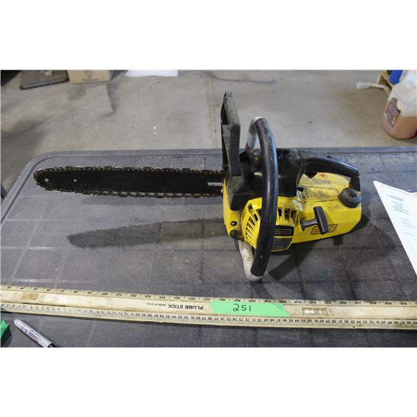 Mastercraft 33cc Chainsaw 14" Bar with Manual