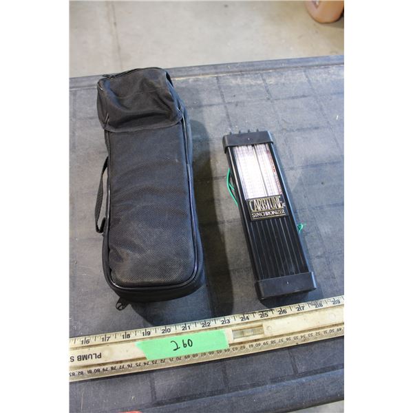 Carbtune II Synchronizer with Case