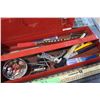 Image 2 : Metal Tool Box with Tolls and Electrical Related Items