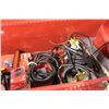 Image 4 : Metal Tool Box with Tolls and Electrical Related Items