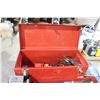 Image 5 : Metal Tool Box with Tolls and Electrical Related Items