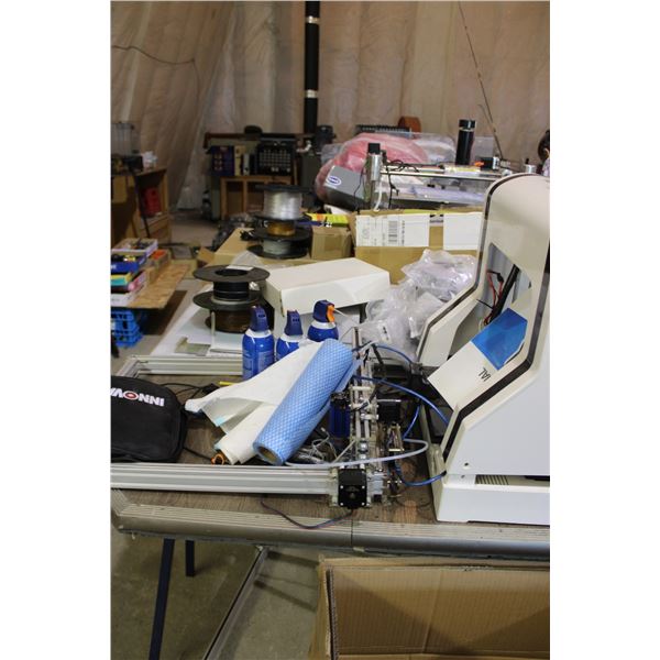 Big Lot of 3D Printing Items Plus Misc