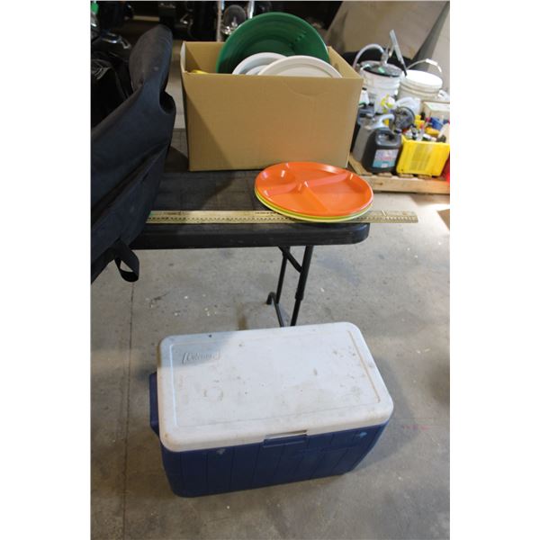 Cooler, Bedding, Plastic Dishwear