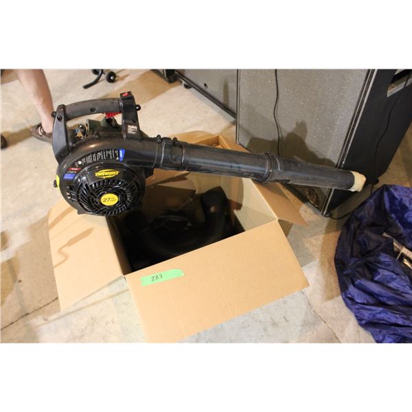 Yardworks 27cc Leaf Blower, Vacuum Gas Powered