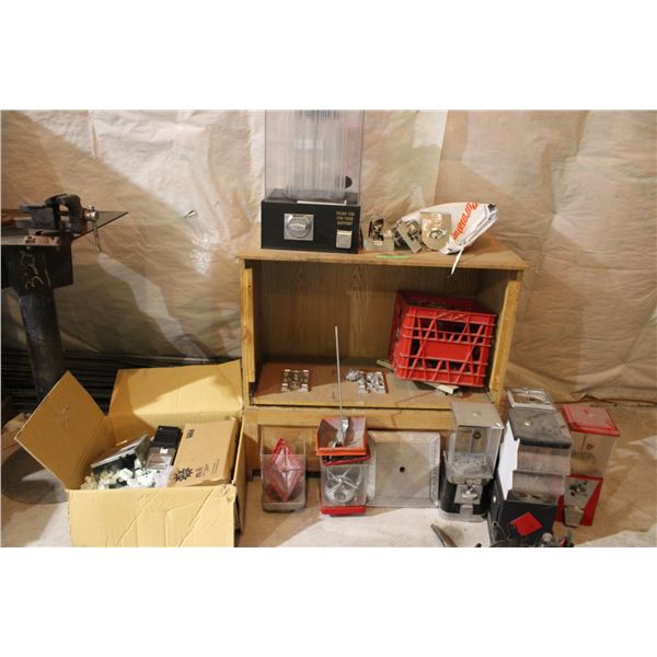 Dispensers, Mechanisms Wood Cabinet