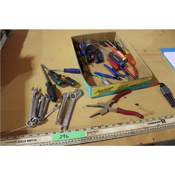 Wrenches, Pliers, Screwdrivers