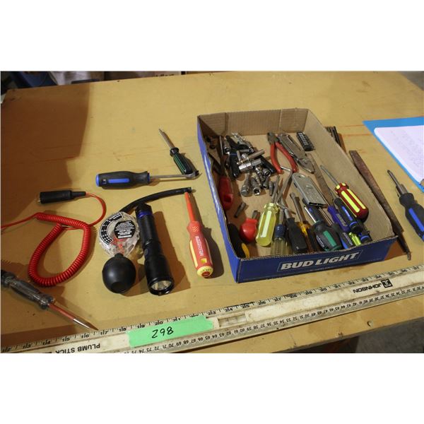 Screwdrivers, Sockets, Pliers