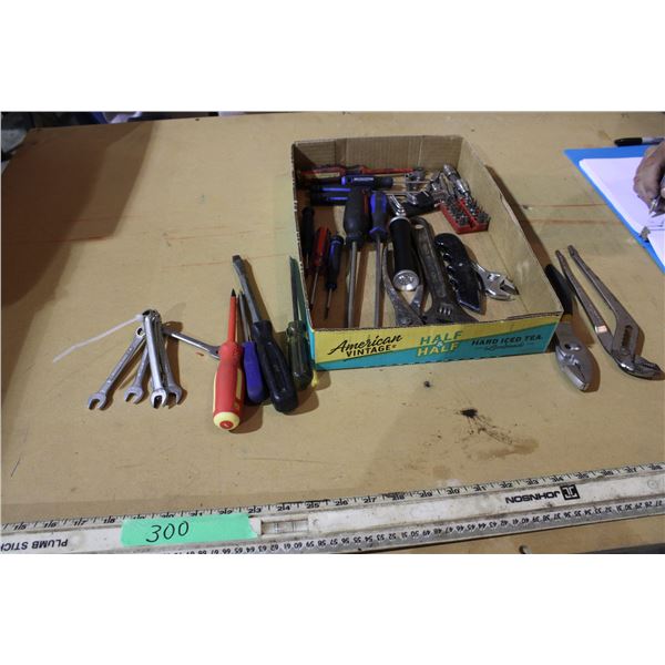 Wrenches, Pliers, Screwdrivers
