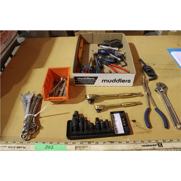 Ratchets, Wrenches, Screwdrivers