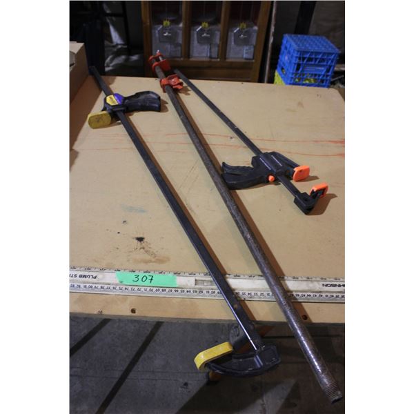 Bar Clamps (2) Pipe Clamp (1)