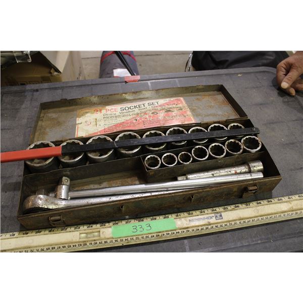3/4" Heavy Duty Ratchet and Sockets