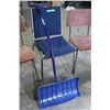 Image 2 : (3) Chairs and Snow Shovel