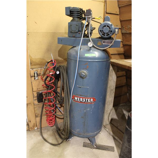 Webster 240V Air Compressor (Needs to be Disconnected Total Height 66")