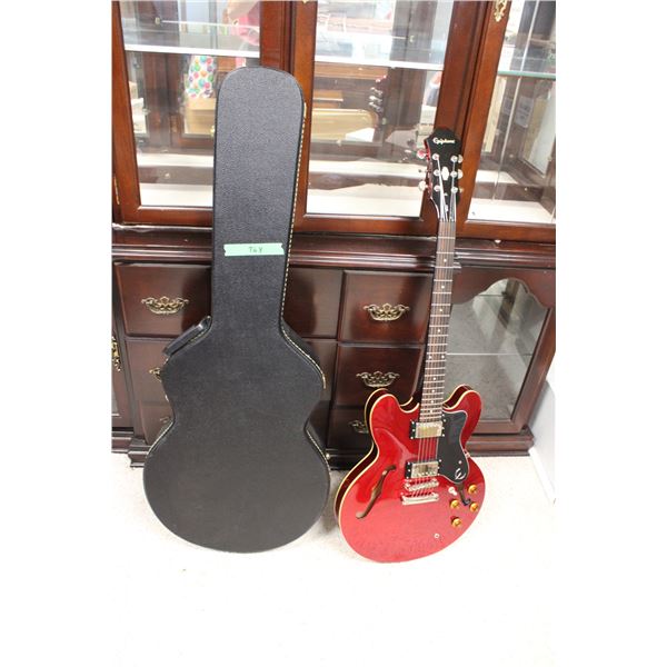 Epiphone Dot Guitar and Case #1511203035