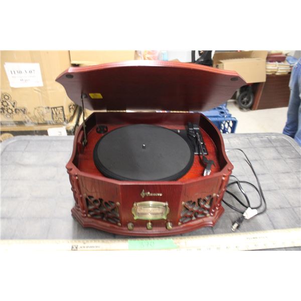 Emerson AM/FM Stereo Radio Stereo Phonograph (not working) and manual